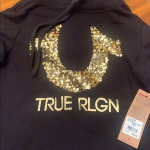 True religion sweater dress